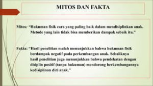 Fakta dan Mitos Seputar Disiplin Anak: Membangun Fondasi Pengasuhan yang Efektif