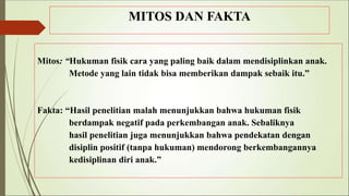 Fakta Dan Mitos Seputar Disiplin Anak Membangun Fondasi Pengasuhan Yang Efektif